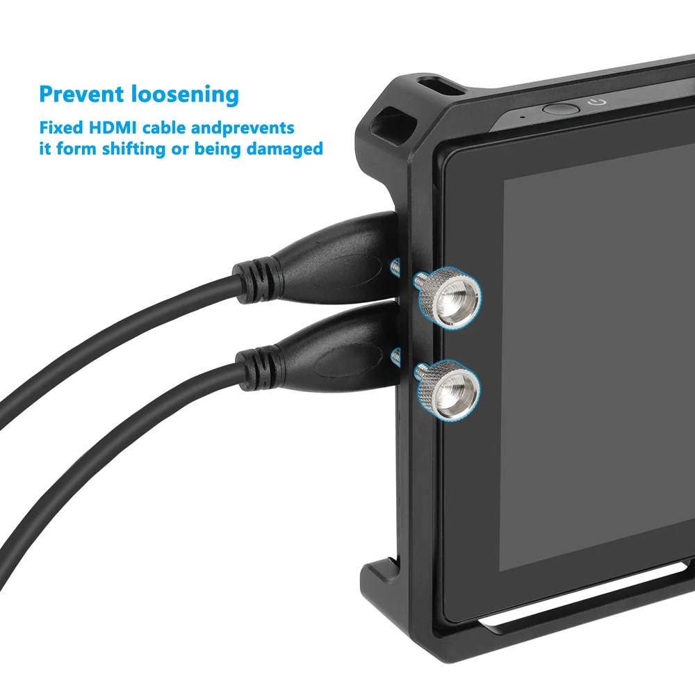 Full Monitor Cage for FeelWorld F7 Plus 7" 4K On-Camera Monitor