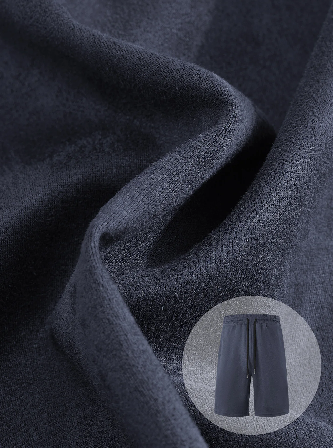 2026 Neues Herren-Set aus Wildleder: Lässiges Sport-T-Shirt mit kurzen Ärmeln und Shorts, einfarbig, Rundhals, Loungewear, Streetwear-Outfits – Detail 19