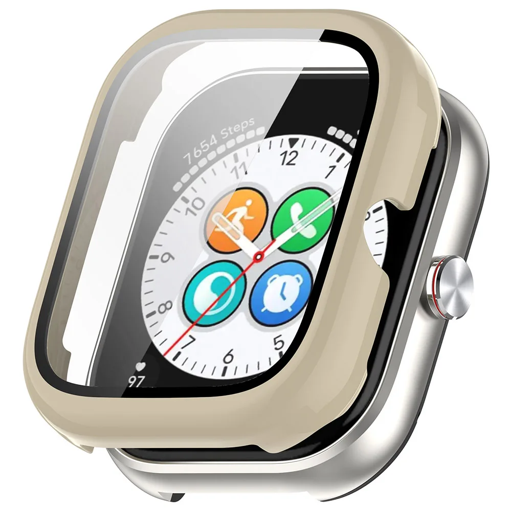 Durable Screen Protector & Case Cover for Honor Choice Haylou Watch - Premium PC Frame Accessory