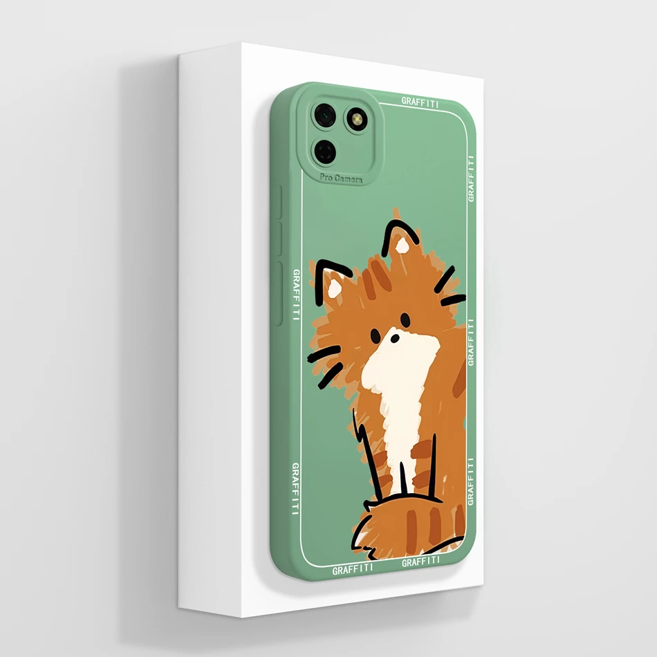 Lovely Capybara Cartoon Soft Silicone Phone Case - Full Coverage