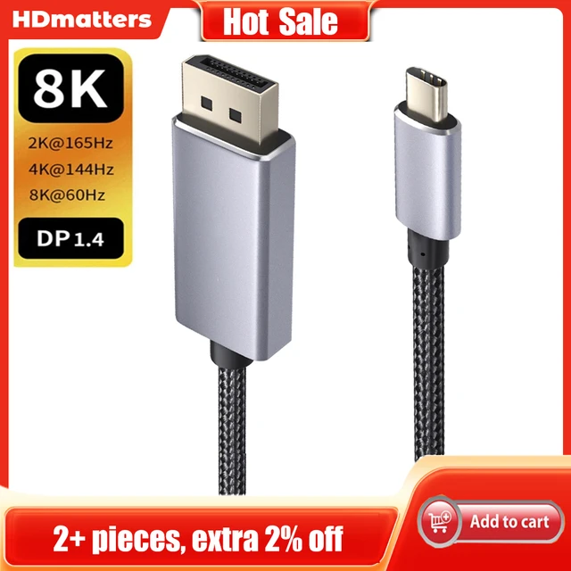 CableCreation USB C to HDMI Cable,Type C to HDMI Cable HDR  4K@60Hz,2K@144Hz,Usb Type C To Hdmi Adapter Thunderbolt 3 Compatible With  Macbook