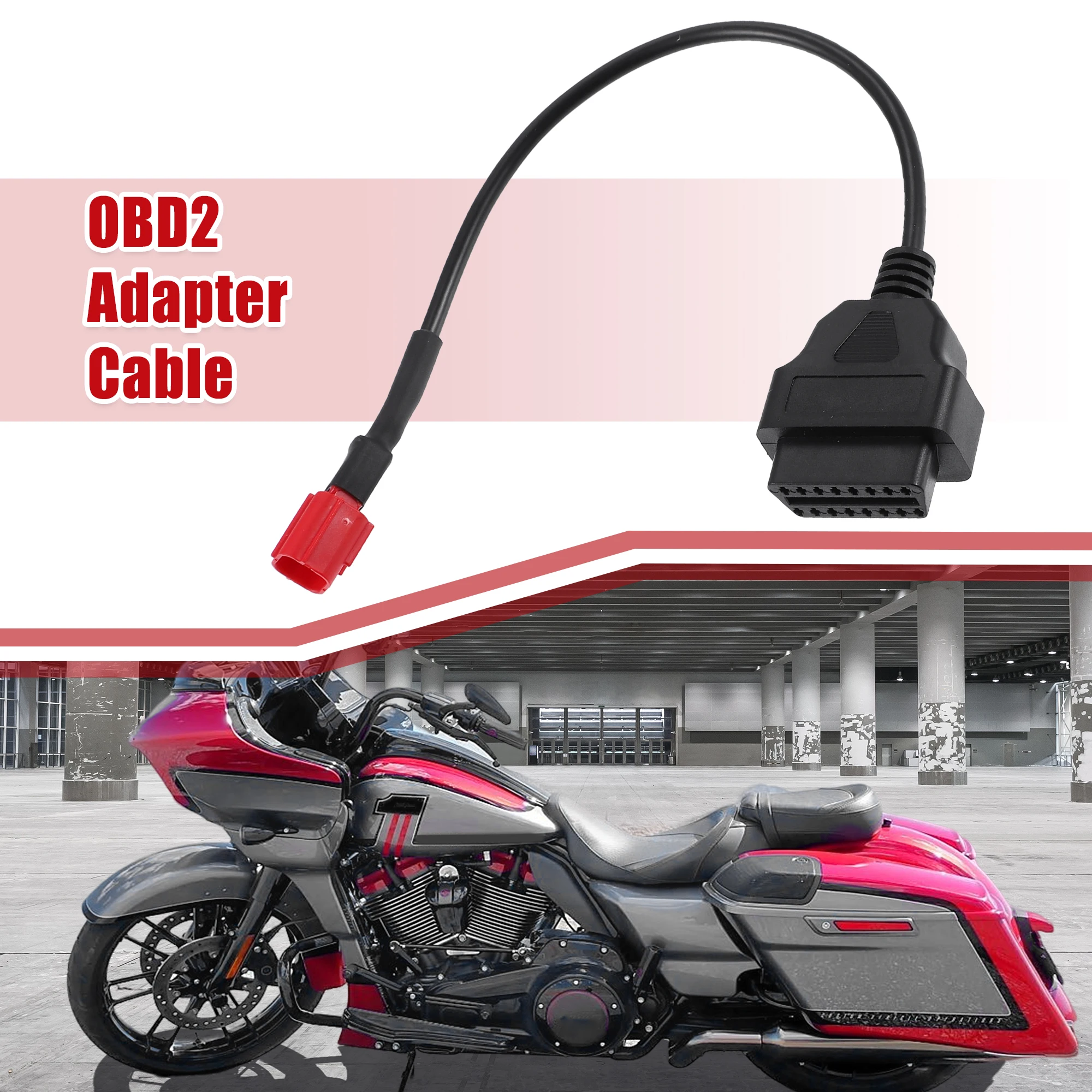 CAVO SCANNER ADATTATORE per lettore codici diagnostici OBD2 6 pin per