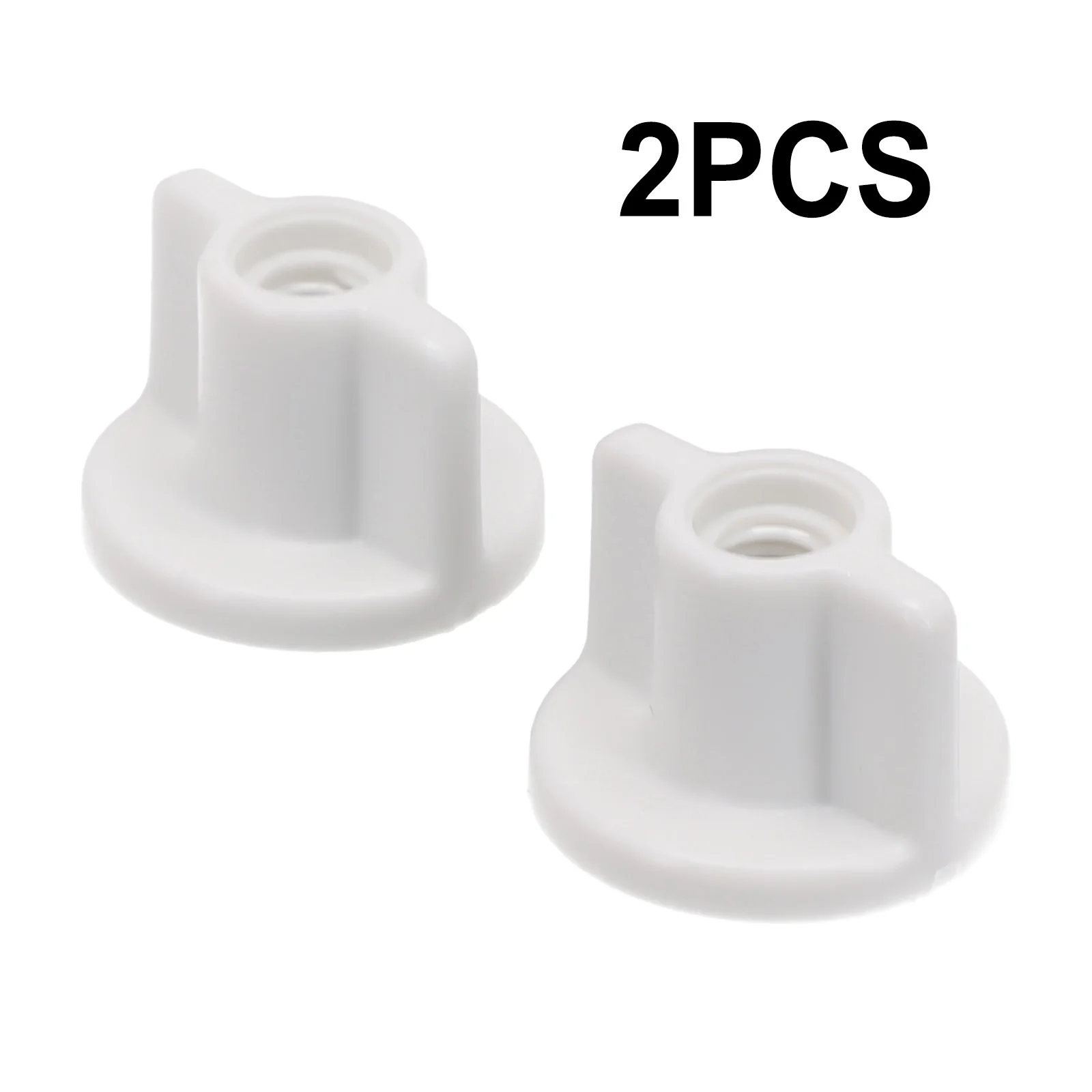 Fixed Replacement Rear Nut 6MM Back Nut Fixed Replacement For 6mm Screws Plastic Screw Toilet Lid Bottom Practical plastic screw nut