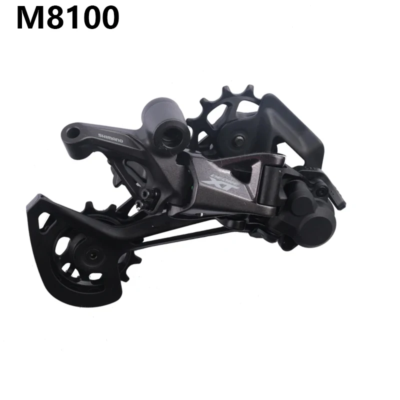 Shimano-マウンテンバイク用リアディレイラー,ロングケージ,xt,m8100