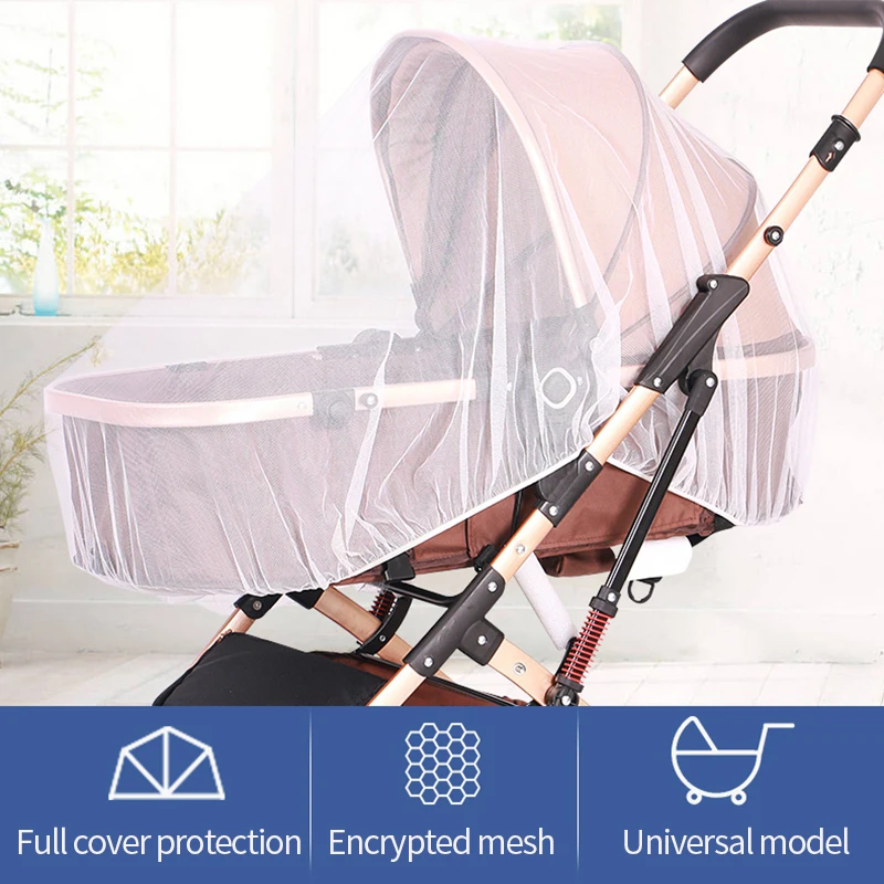 baby stroller cover net Babi Stroller Mosquito Net Universal Children Pushchair Crib Netting Mesh Stroller Accessories Shield Net Infants ProtectionSafe Baby Crib Netting Mosquito Net Children Pushchair Anti-bug Netting Infant Protection Mesh Stroller Accessories Stroller baby stroller accessories girly