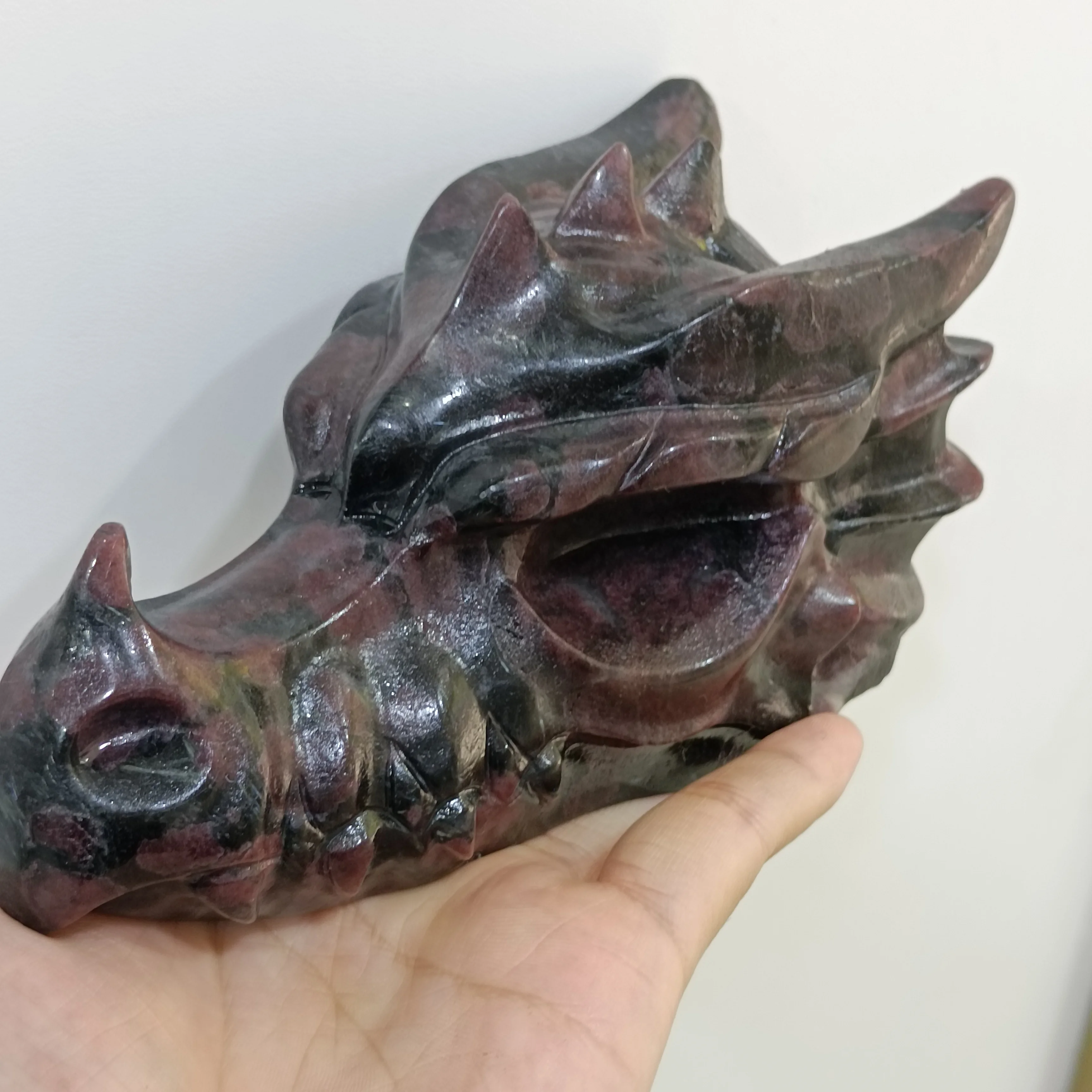 

1 шт., резная статуя из натуральных кристаллов, 14 см