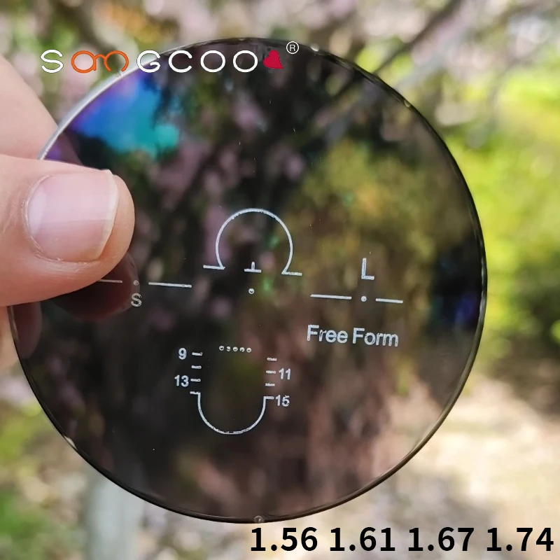 HONGMEI-SANGCOO Form Progressive lenses multifocal glasses prescription1.56 1.61 1.67 1.74lentes diopter astigmatismPhotochromic