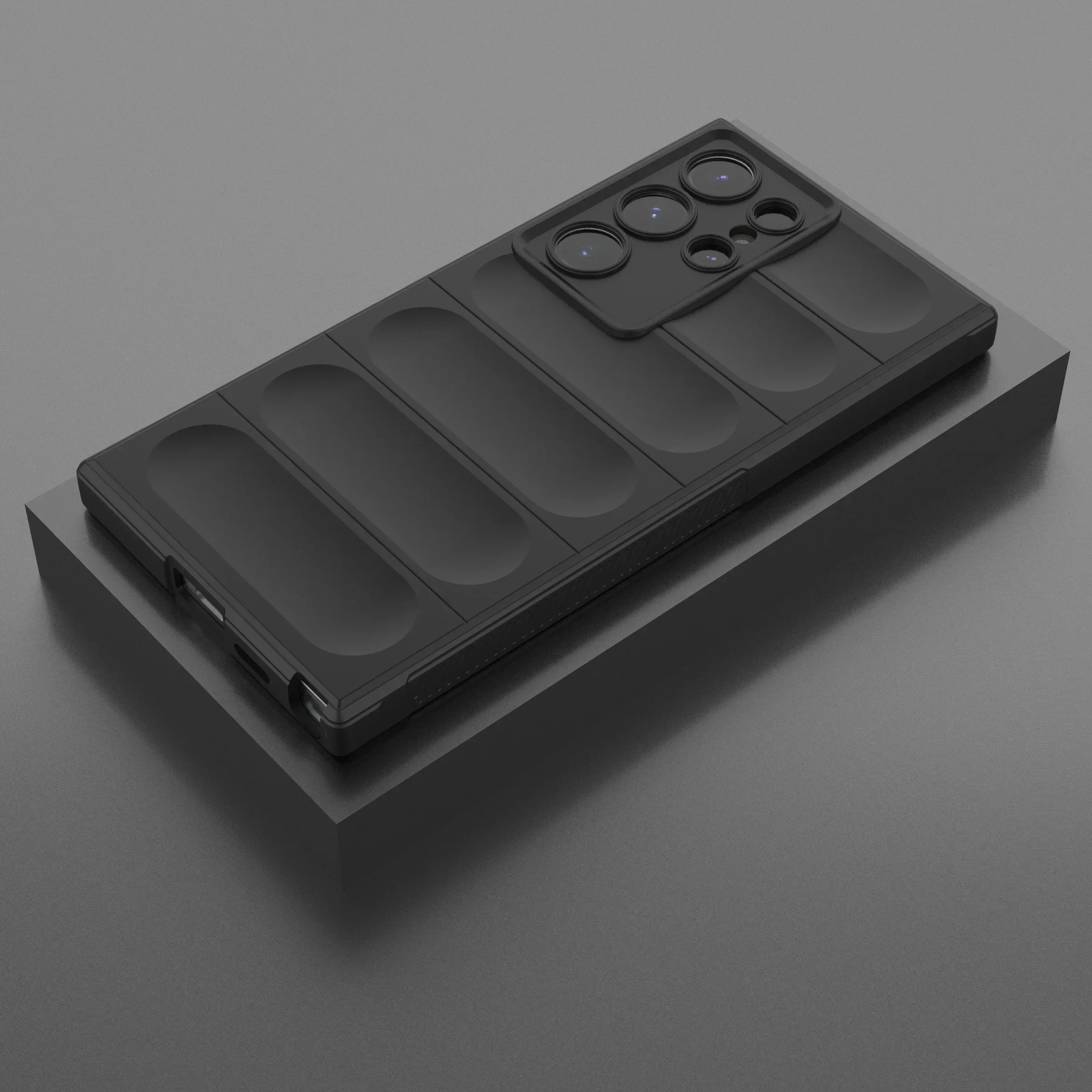 Shockproof Armor Matte Phone Case - Durable TPU Silicone Back Cover