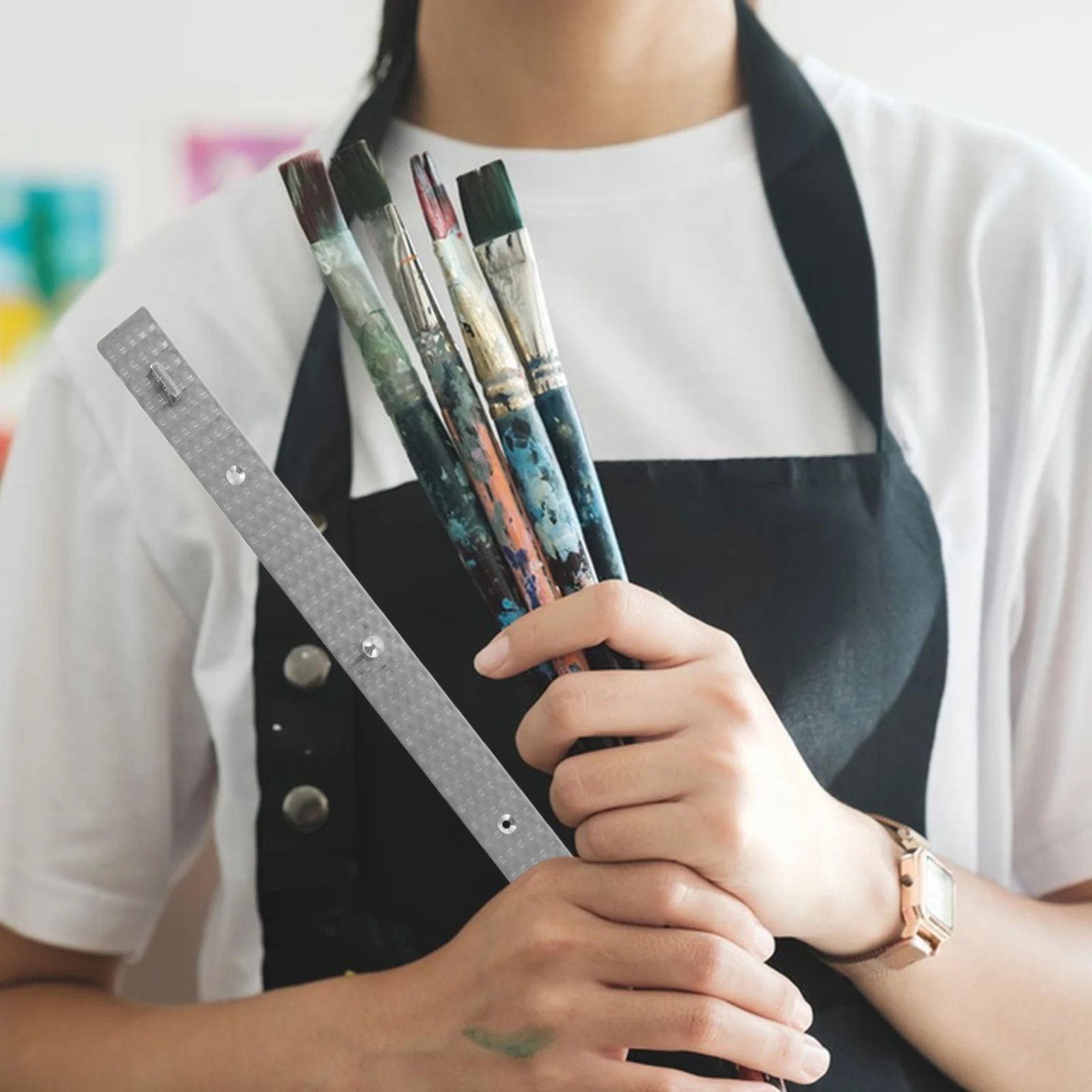 Righello Di Posizionamento Per Animazione - Pegbar In Metallo A Tre Fori