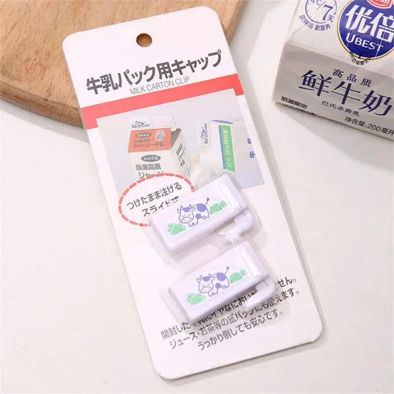 

Small And Exquisite Beverage Sealing Clip Durable Crisper Easy And Fast Keep Fresh Without Leakage Milk Carton Sealing Clip