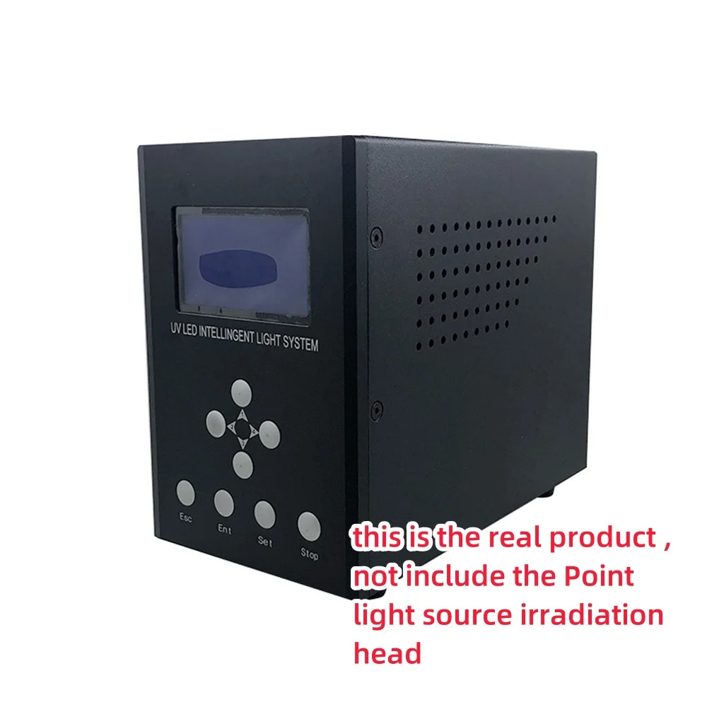 365nm LED point light source curing host machine UV shadowless adhesive irradiation machine glue point curing system controller