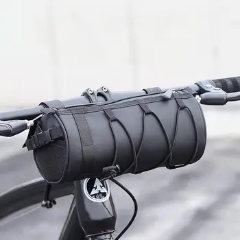 Borsa Impermeabile per Manubrio Bicicletta, Borsa Multifunzionale per Bici da Strada e MTB, Borsa Portatile per Telaio, Borsa a Tracolla per Ciclismo Outdoor