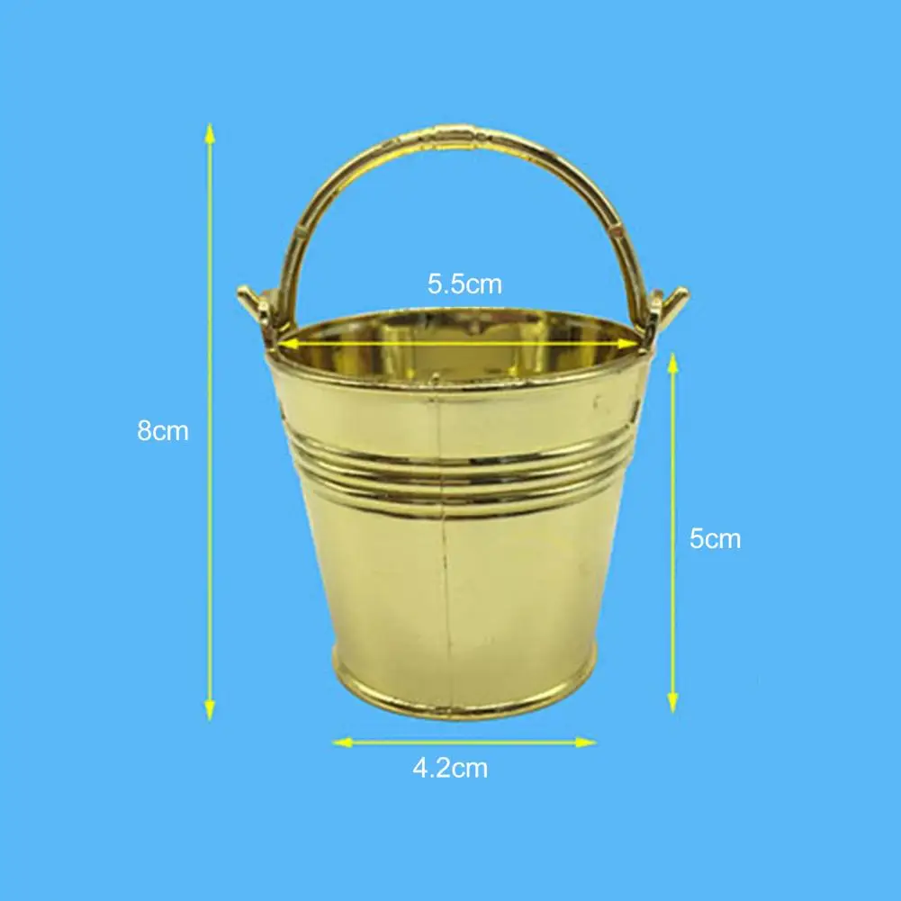 Biscuit Storage Bucket Anti-deform Candy Storage Bucket Delicate Elegant Decorative Biscuit Anti-wear 2Pcs biscuit storage bucket