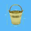 2Pcs Biscuit Storage Bucket Anti-deform Candy Storage Bucket Delicate Elegant Decorative Biscuit Storage Bucket Anti-wear 5