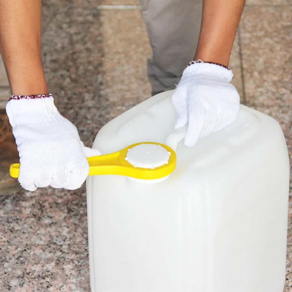 3-in-1 Multi-Function Barrel Opener - Pail & Drum Lid Remover Tool For 5-Gallon To 55-Gallon Buckets (Aluminum)