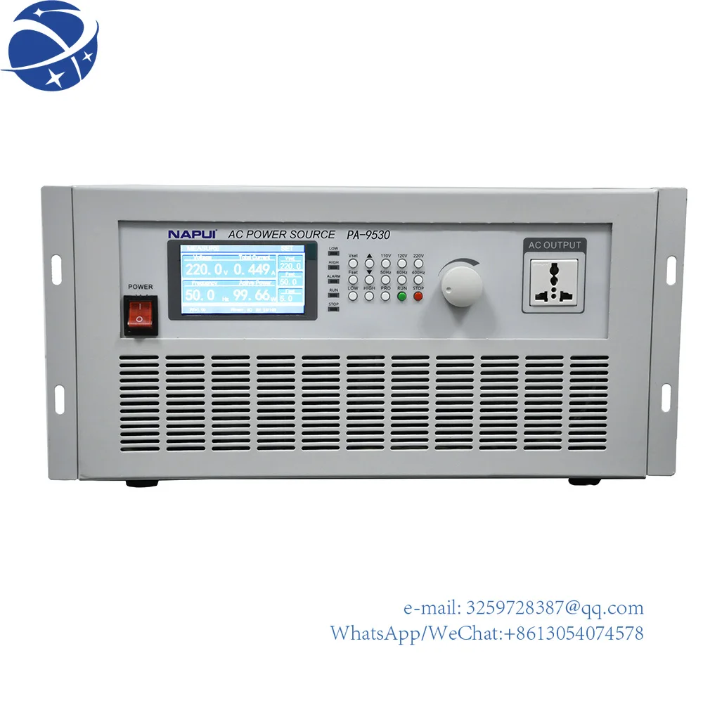 

YYHC AC Power Supply PA9530 3KVA 300V 50Hz-400Hz Programmable Laboratory Variable Frequency Converter AC Power Source