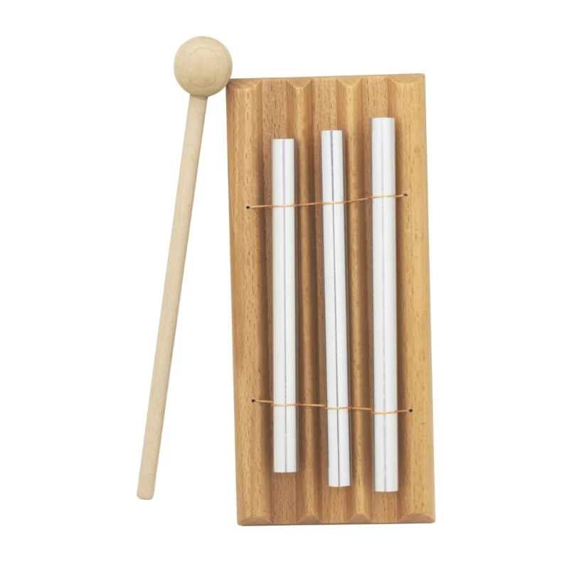 

3 тона Trios Chime Bells Ручные перкуссионные колокольчики для молитвы, учителя, классной комнаты