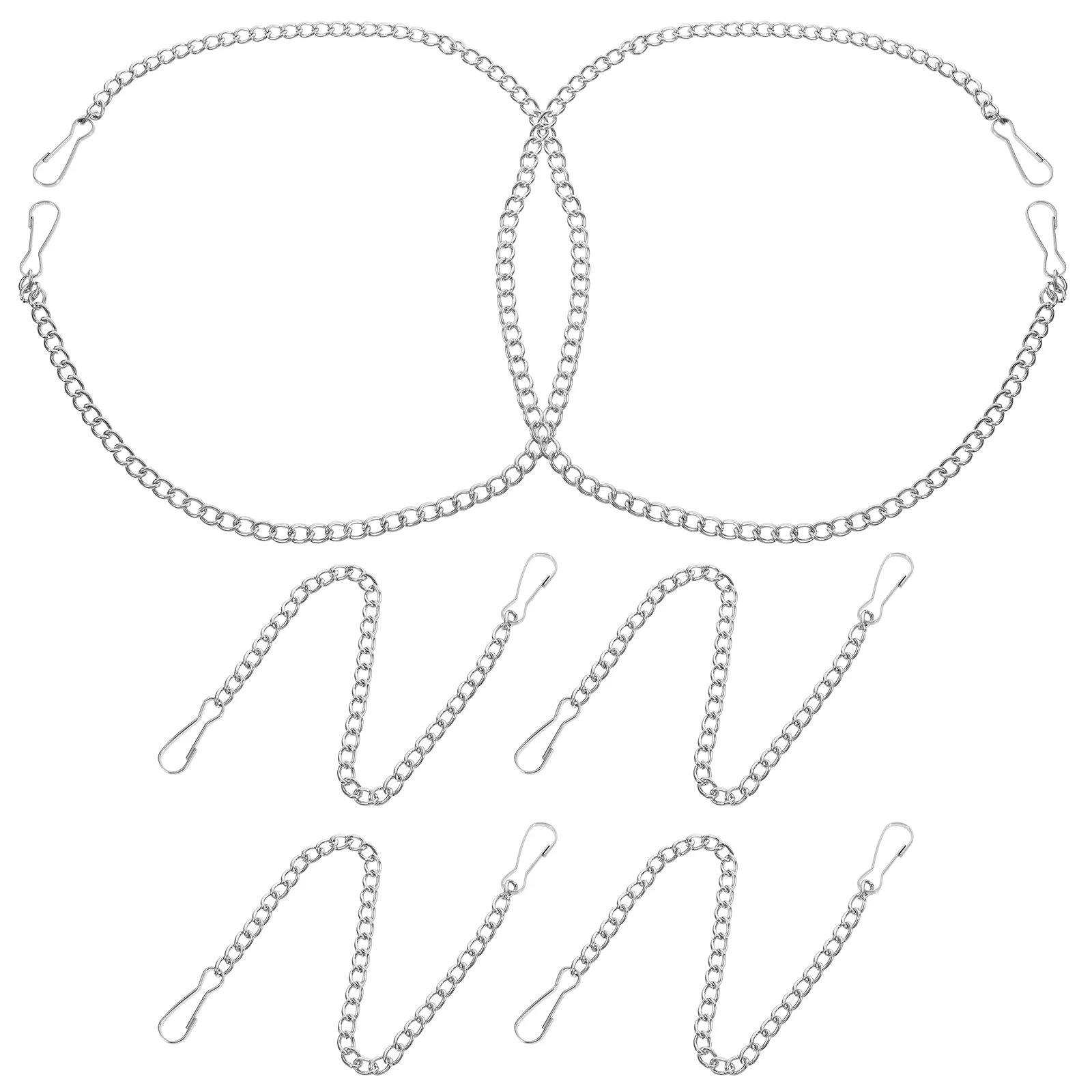 6pcs Hanging Chain Wall Hanging Plant Chain With Clasps For Home stainless steel chain steel chain