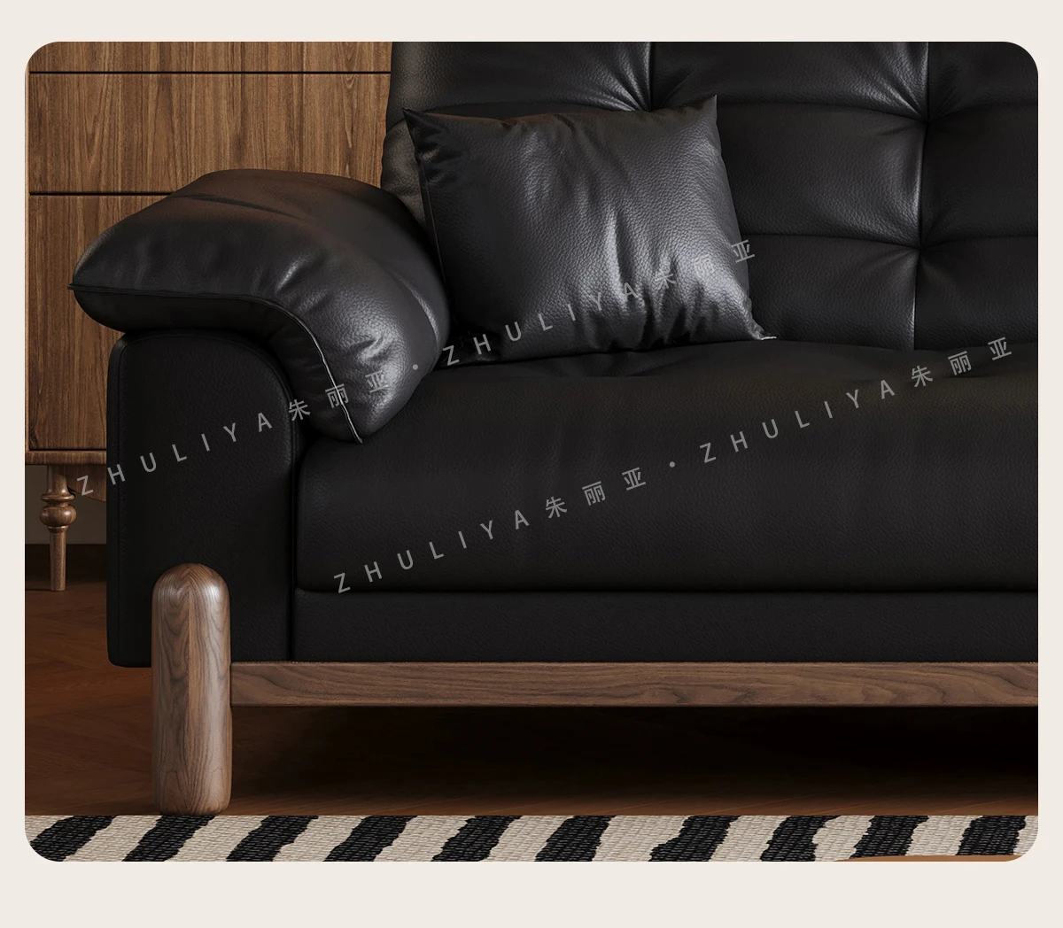 Cloud Leather Art Sofa 6