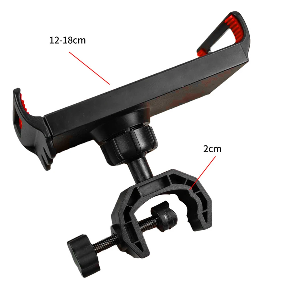 S9b02f404456c4aa395c41f31d7ce9b84n Universal Microphone Stand Mount Holder Adjustable for Cellphone and Tablet Clip Phone Bracket 360° Rotation Musical Instrument Mallzona