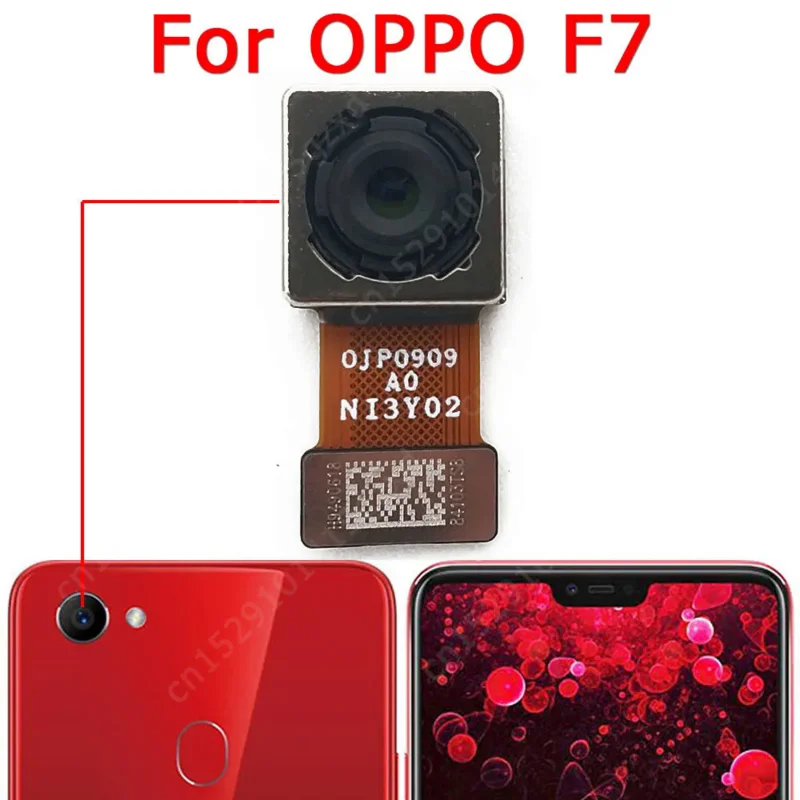 

Rear camera For OPPO F7 Back View Main Big Backside Module Flex Cable Replacement Repair Spare Parts