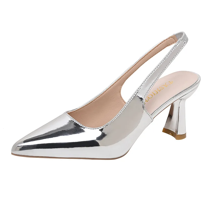 Women High Heels Shoes Closed Toe Sandals Ladies Sexy Party Shoes New Stiletto Fashion Pumps Woman Casual Office Career Shoes