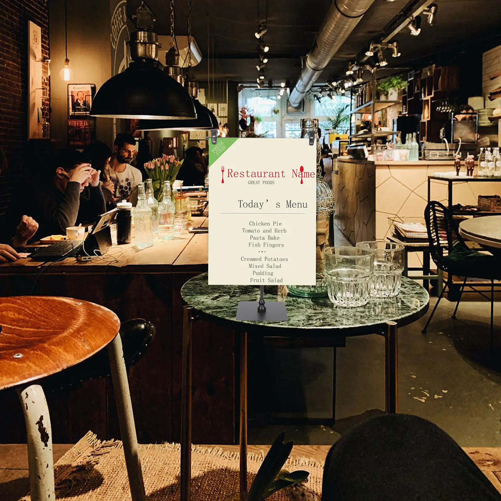 전문가용 높이 조절 가능 포스터 디스플레이 스탠드 T자형 디자인 광고 메뉴 보드 사인 프레젠테이션 다용도