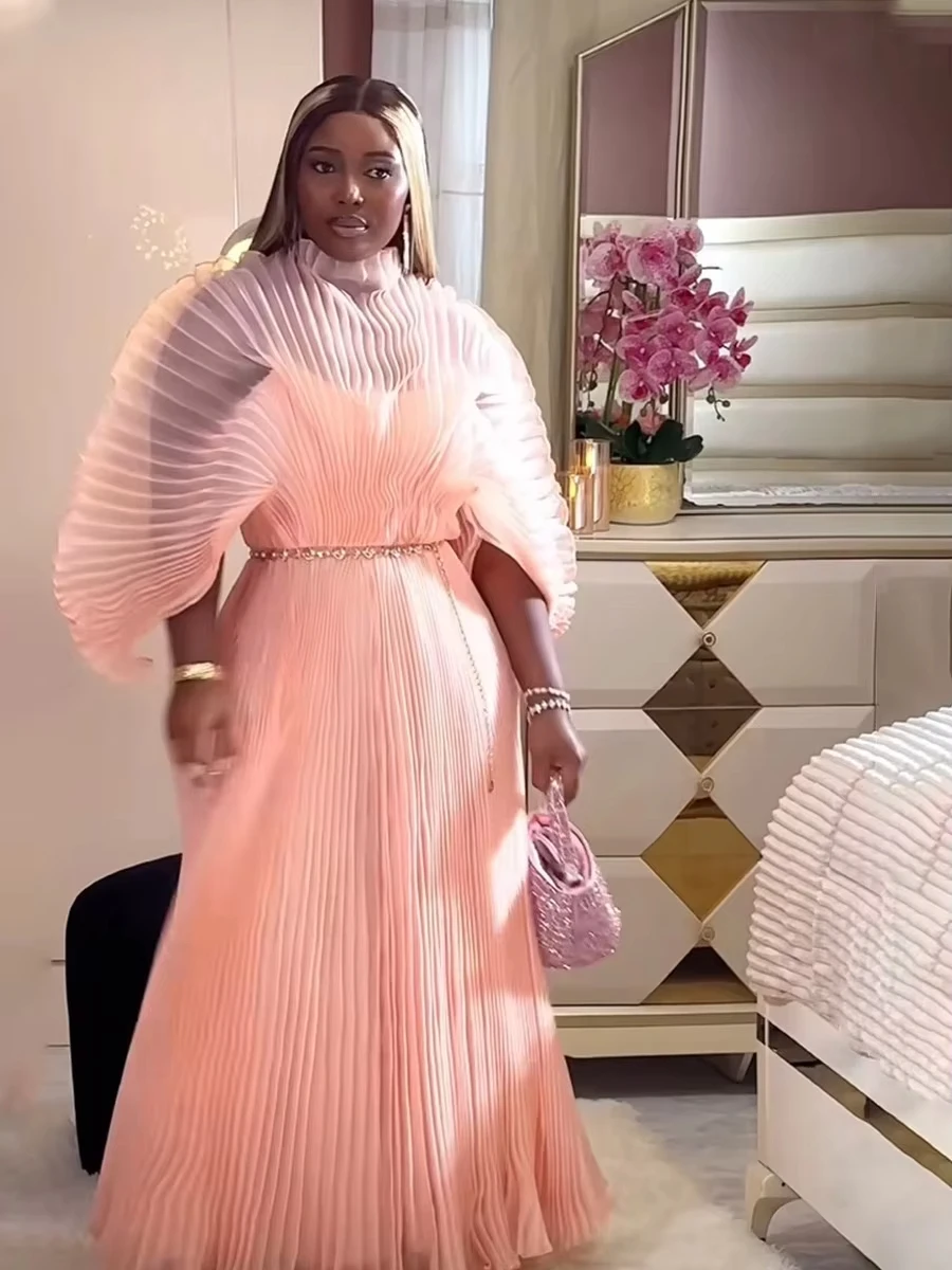 Miyake Pleated 2025 Spring/Summer New Casual Long Dress, Loose  Hand-pleated, Loose Evening Dress - AliExpress 200000345