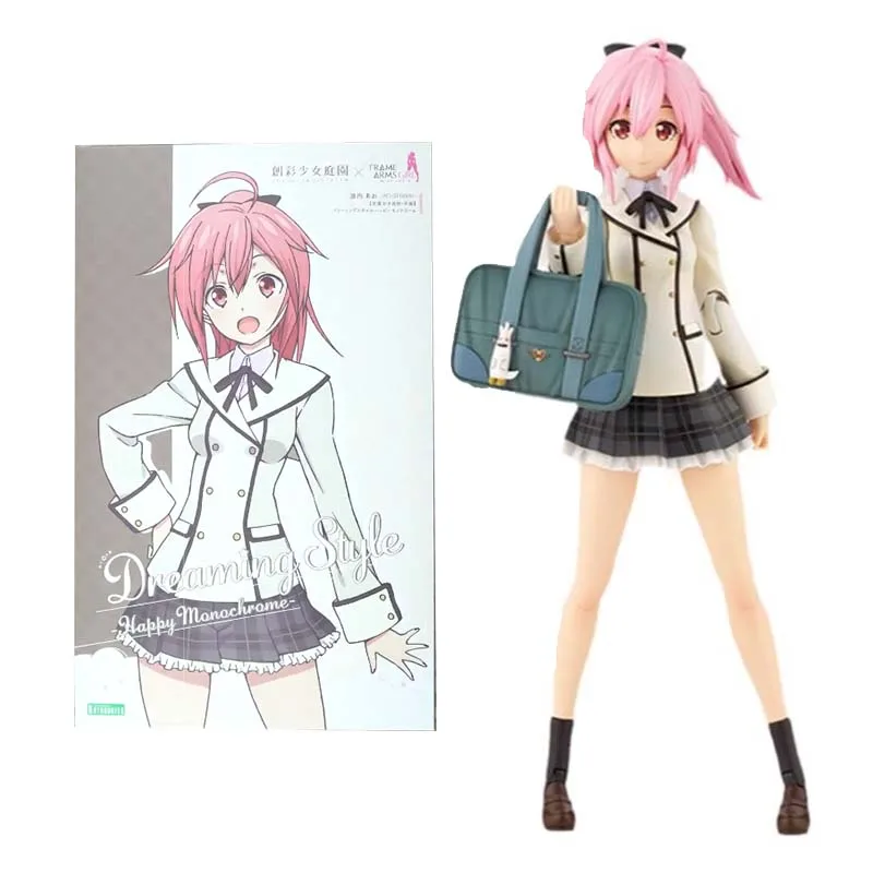 Kotobukiya Frame Arms Girl Anime Figures Muslimennai Ao Mobile Suit Girl Action Figure Toys For Boys Regalo Per Bambini