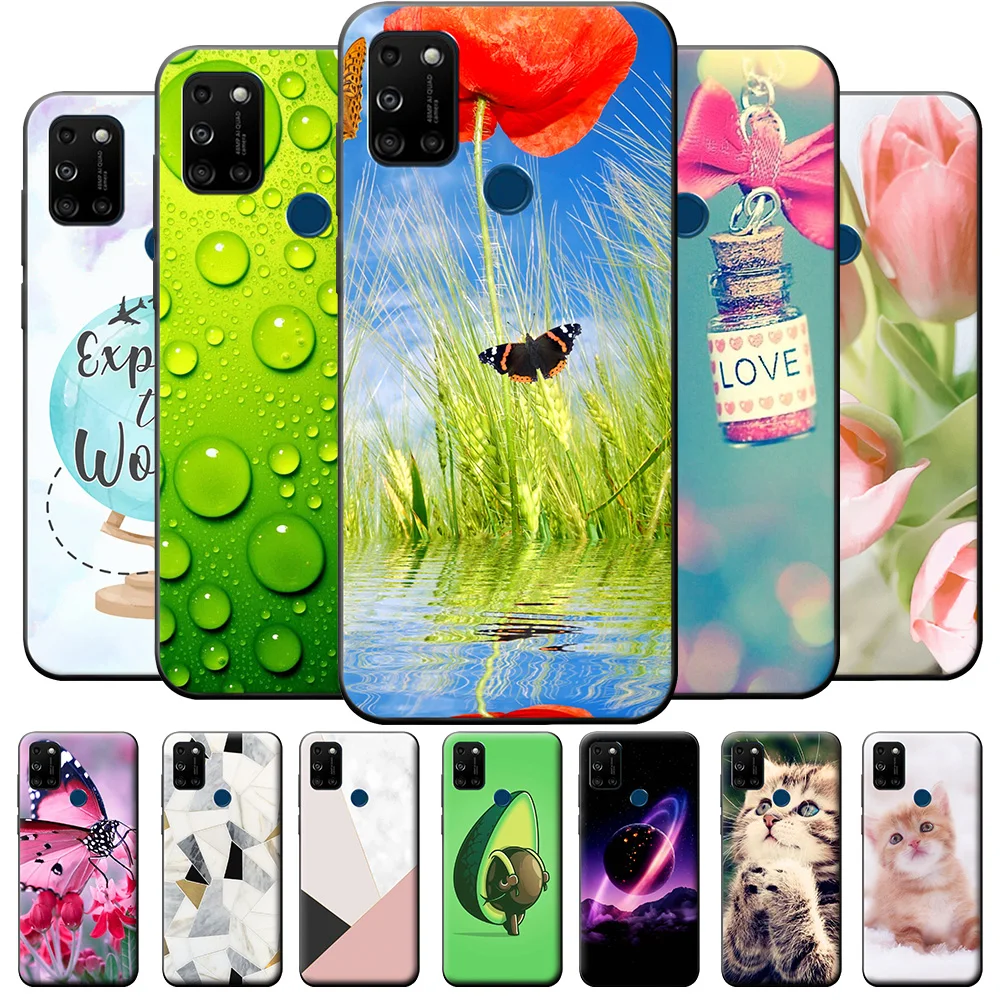 Per Wiko View 5 Plus Custodia Custodia Antiurto In Marmo Per Wiko View 5 View5 Plus Cover Per Wiko View 5 Paraurti In Silicone Tpu Opaco