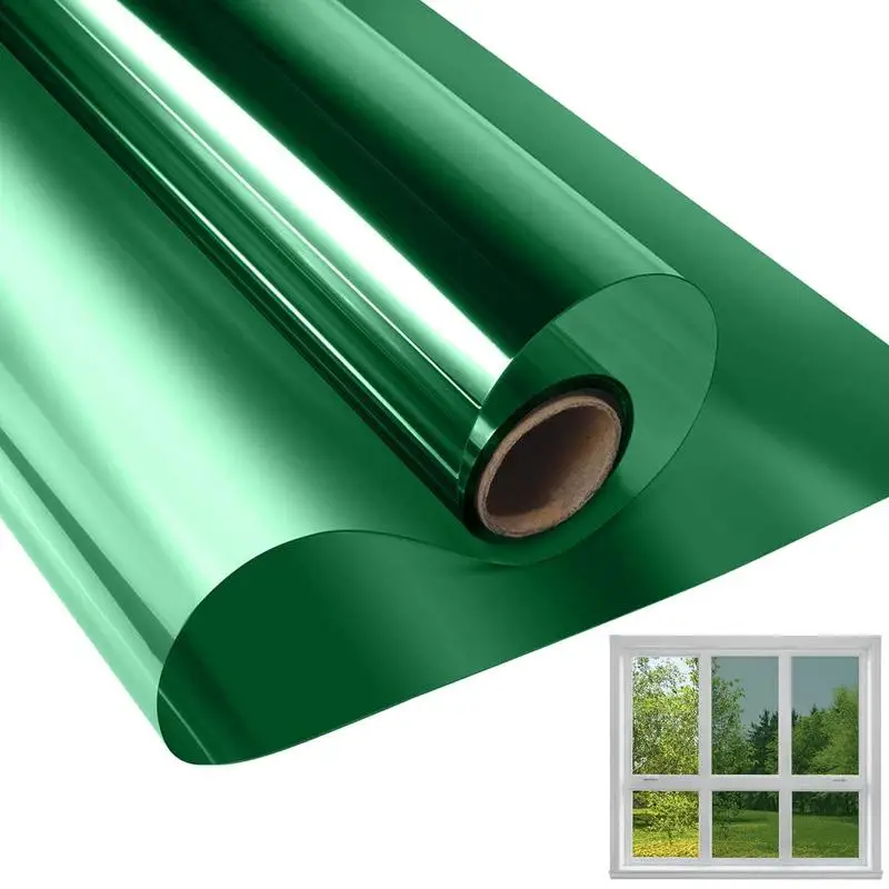 

UV Blocking Film For Window Removable Single Way Window Film For UV Blocking Summer Winter Heat Insulation Film For Bedroom Stud
