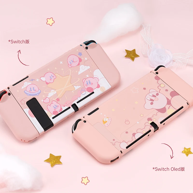 Nuovo Interruttore Custodia Protettiva Oled Shell Per Nintendo Switch Ns Joycon Case Cartoon Pink Soft Cover Per Nintendo Switch Oled Cover