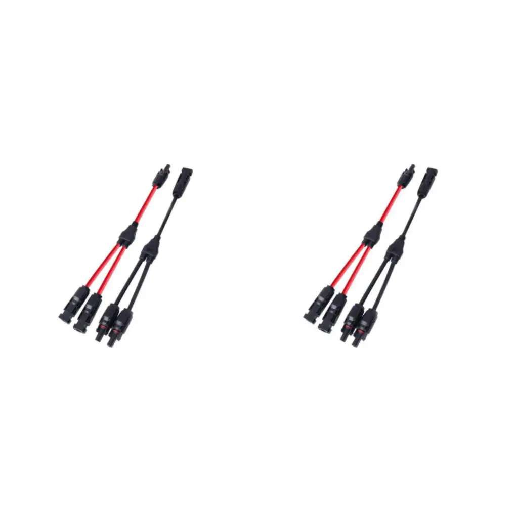 Y Type Parallel Connector MMF FFM Solar Branch Adapter Solars Panel Cables