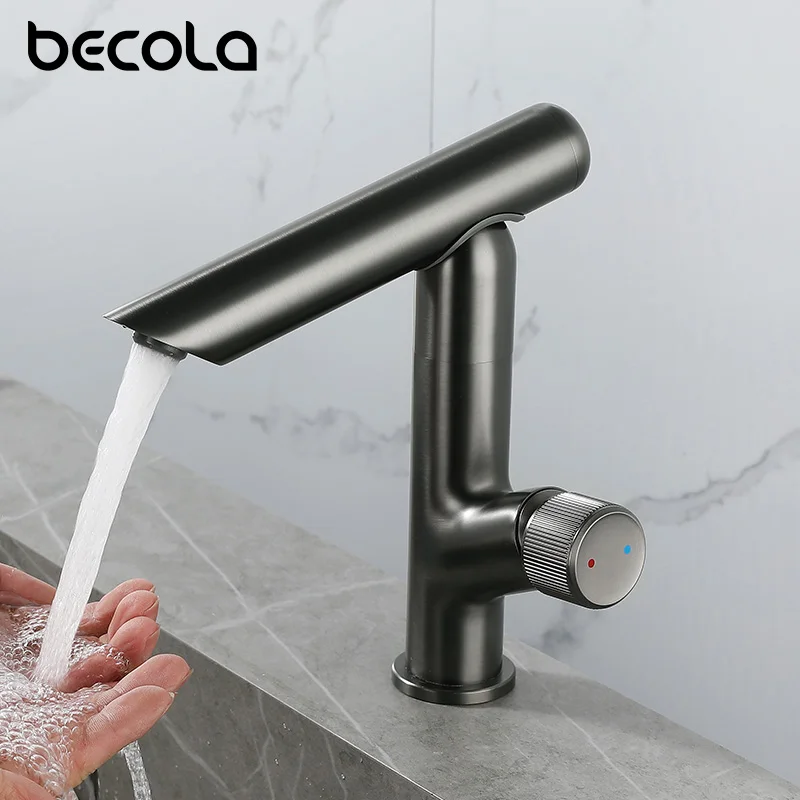 

Смеситель для раковины Becola, кран для ванной комнаты, диспенсер для воды