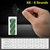 JOF 8 Strand Japan Braided Line Multifilament Fishing Line 300M 500M 1000M Carp Fishing Accessories 8-100LB Pe Line 4 Braid Wire 2