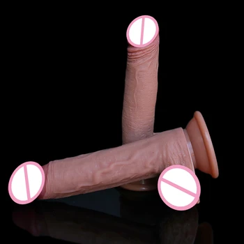 12.6in Soft Realistic Thick Huge Dildo Powerful Suction Cup Penis Strap on Masturbators Dick Butt Plug Adult Toys for Men Women 6