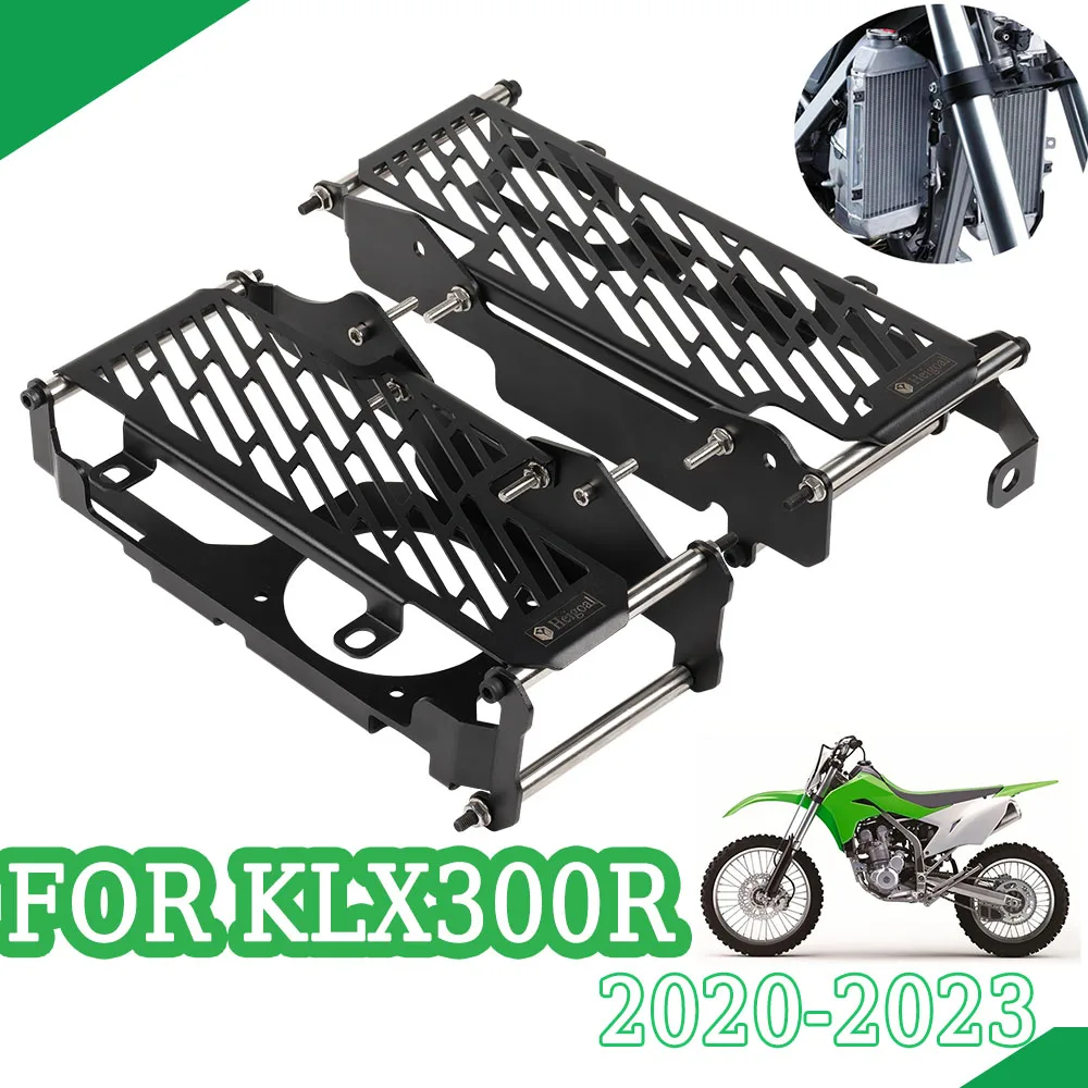 

KLX300R 2023 2022 Motorcycle Radiator Protection Guard Grille Cooler Cover for KAWASAKI KLX 300R 2023 - 2021 2020 Aluminum