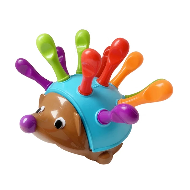 Children Insert Hedgehog Educational Toys Montessori Building Model Set Centralized Training Hand Eye Coordination 1