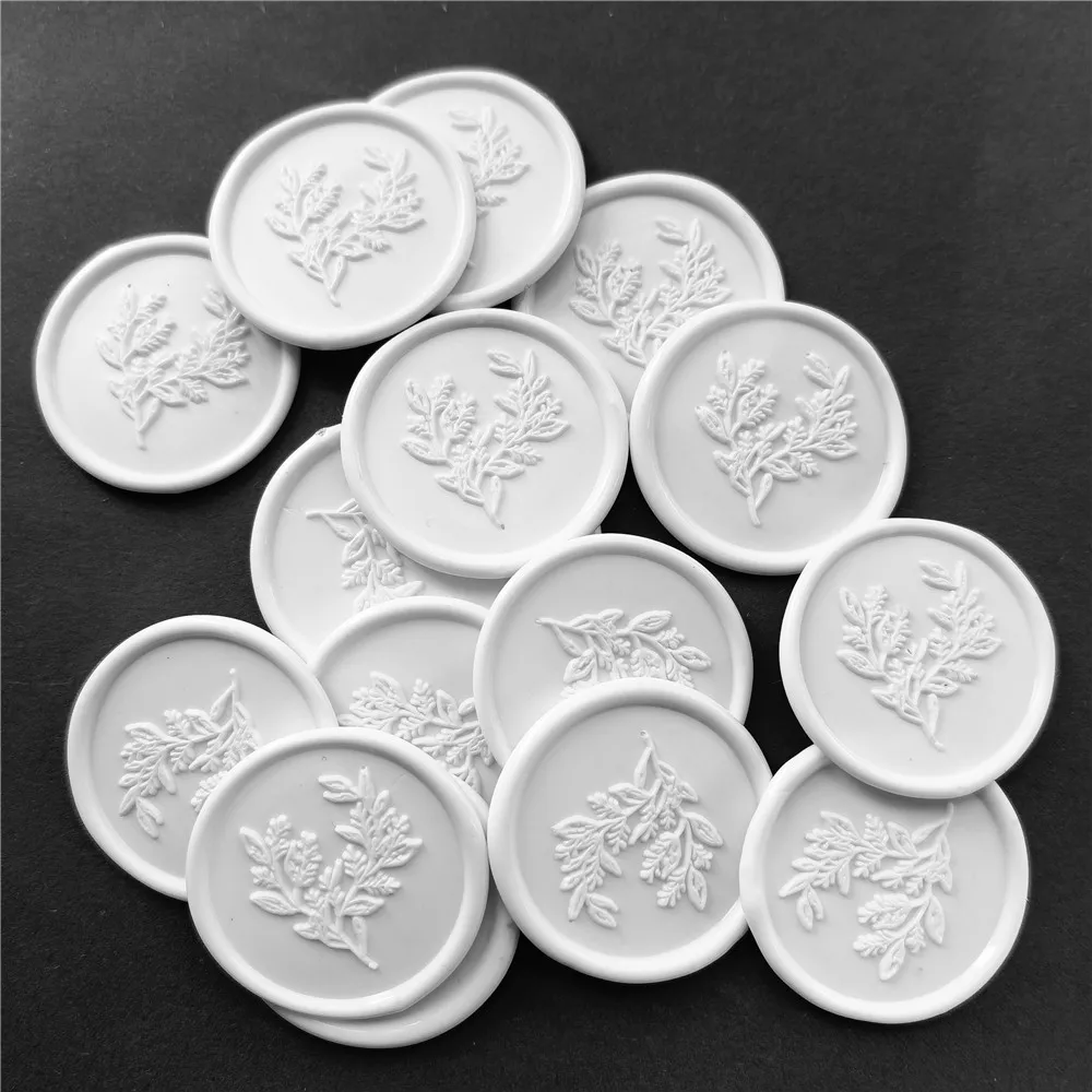 Rosemary Self Adhesive Wax Seal Stickers Leaf Envelope Sealing wax Stickers,Custom Wax Stickers Wax Seal Wedding Stamp Stickers 