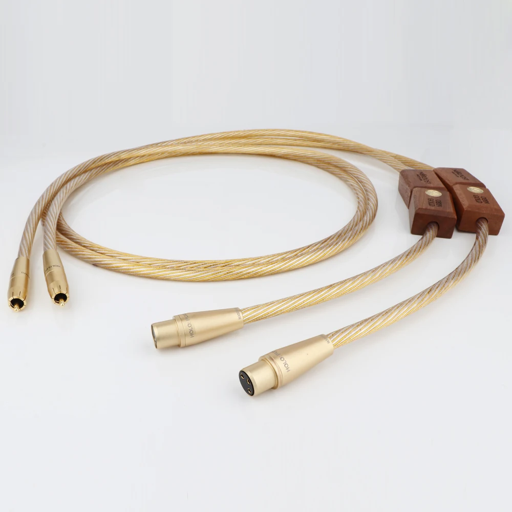 Nordost-cabo de Áudio Rca Banhado a Ouro Rca Xlr Plug para cd e Dvd Player Odn2 Ofc Super Referência Odin 8n - Image 4