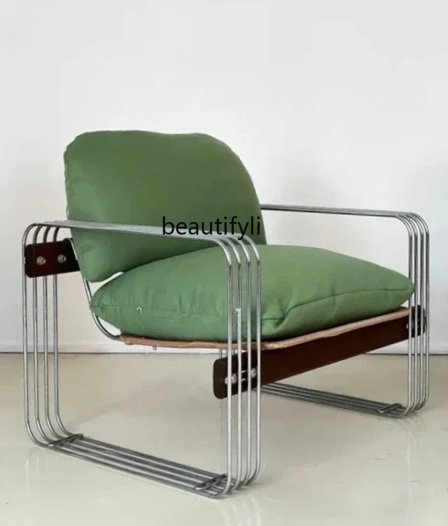 

Modern Minimalist Living Room and Hotel Creative Negotiation Leisure Chair Light Luxury Nordic Designer Single-Seat Sofa Chair