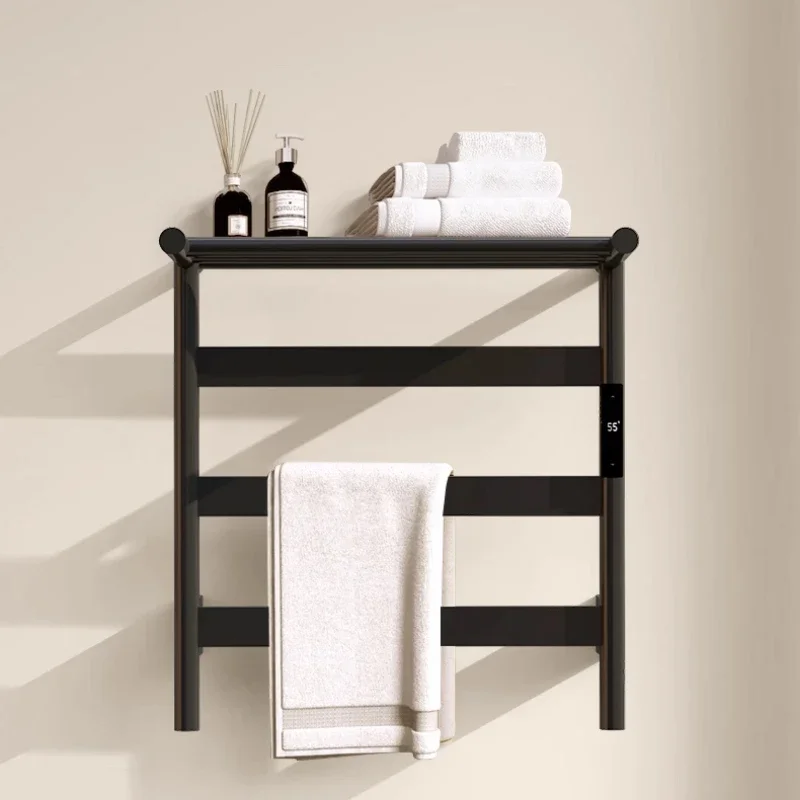 ราวแขวนผ้าขนหนูไฟฟ้า ควบคุมอุณหภูมิแบบตั้งเวลา ราวตากผ้าในห้องน้ำ ราวแขวนผ้าขนหนูแบบมีระบบทำความร้อน 1