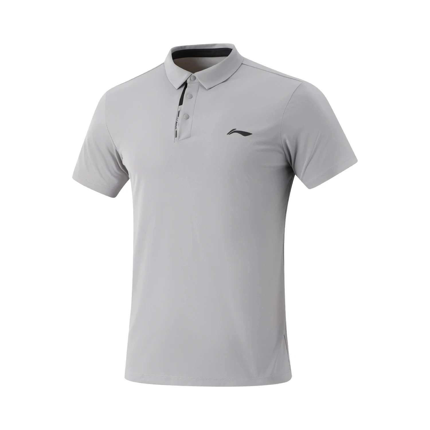 Li-Ning Men Training Polo Shirt AT DRY ULTRA Polyester AT._UV-50+ Regular Fit Breathable Short Sleeve Tee Tops APLV047