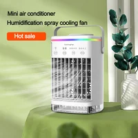 Mini-refroidisseur d'air USB populaire, ventilateur de climatisation de bureau, petit ventilateur de refroidissement à eau, humidificateur par pulvérisation 1