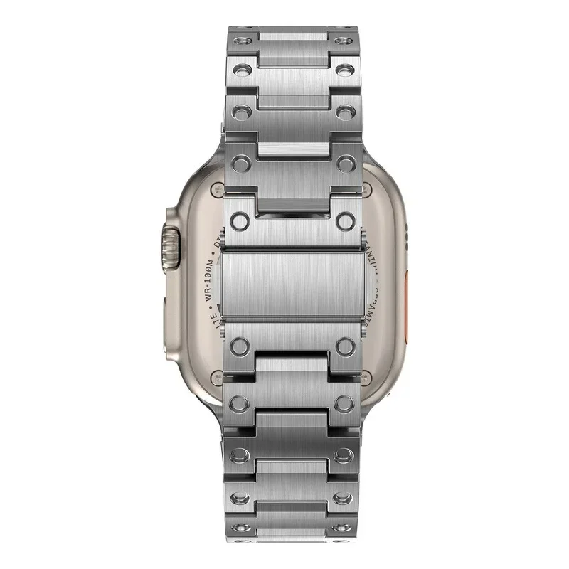Premium Stainless Steel Metal Strap for Apple Watch - Elegant Bracelet Band