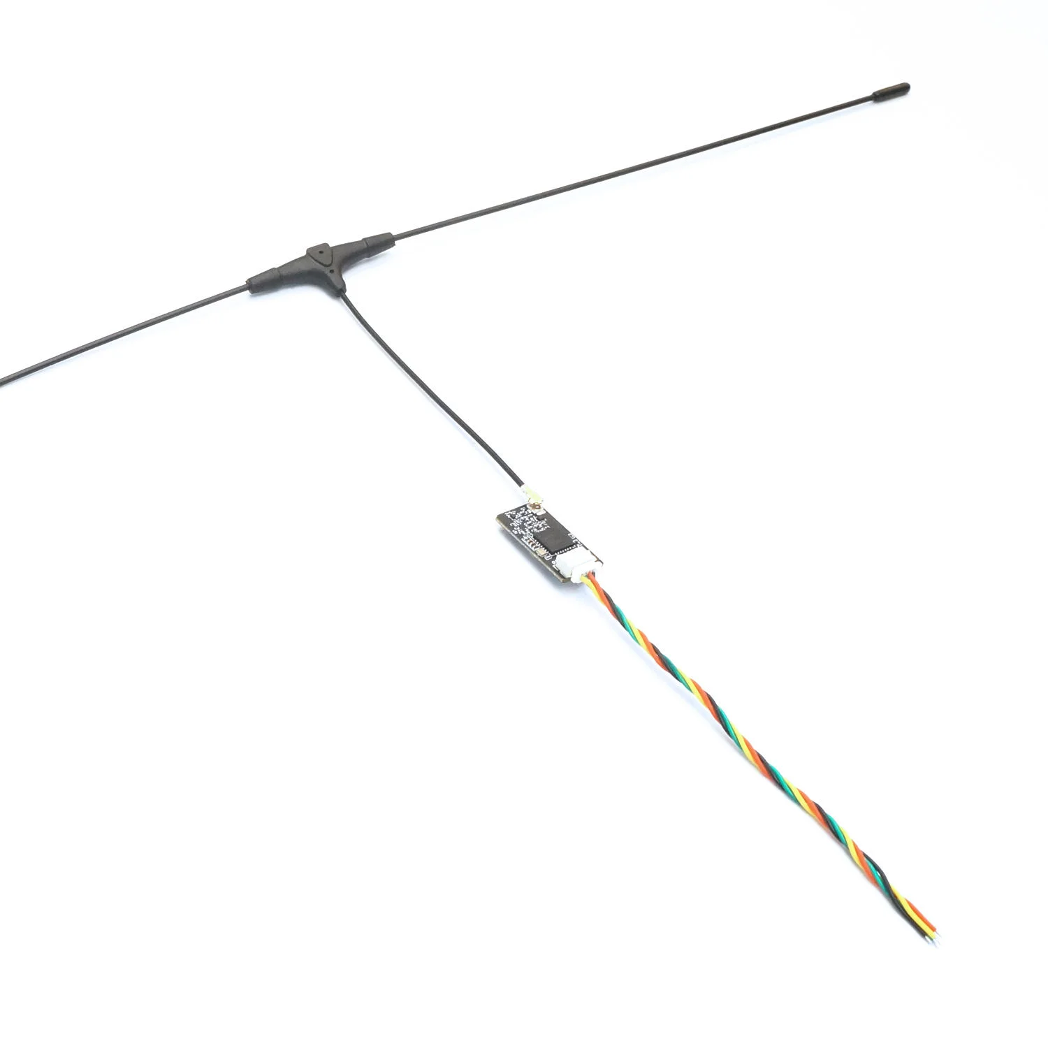Vue de dessus du module ELRS TX 360-750Mhz avec dissipateur thermique.