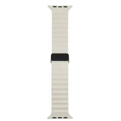 Ocean Silicone Magnetic Sport Bracelet for Series10 42mm (Starlight)