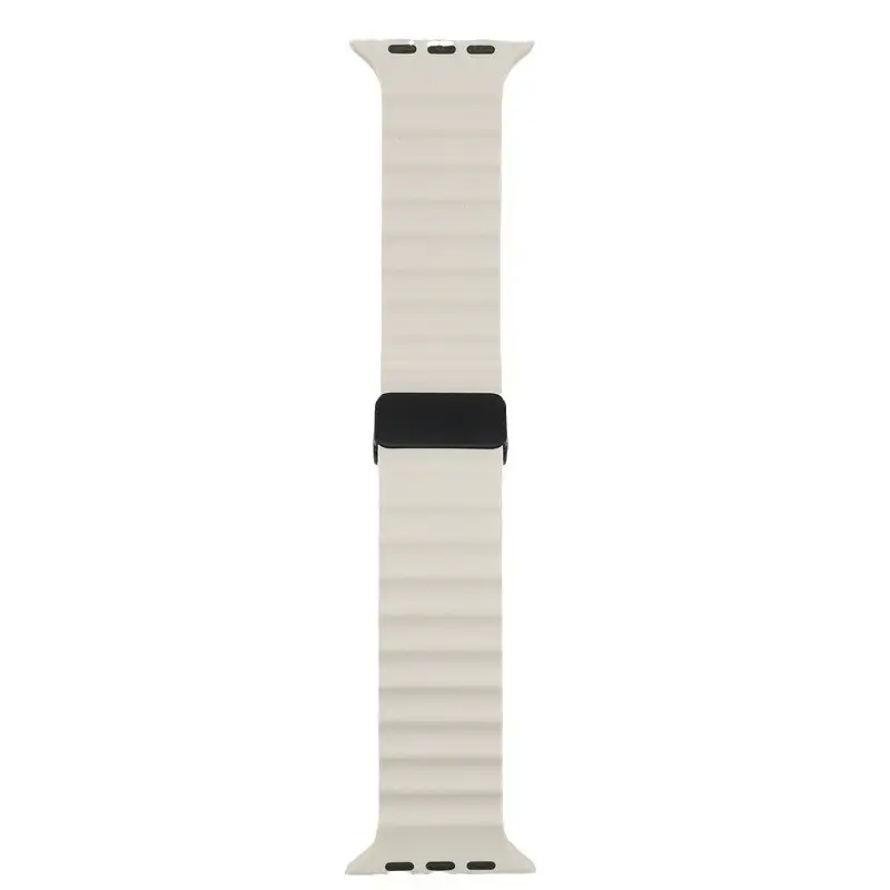 Ocean Strap for Apple Watch 10 9 8 7 Ultra Band 46mm 45mm 49mm 44mm 41/42mm Silicone Magnetic Sport Bracelet iWatch Series SE 6 - Image 9