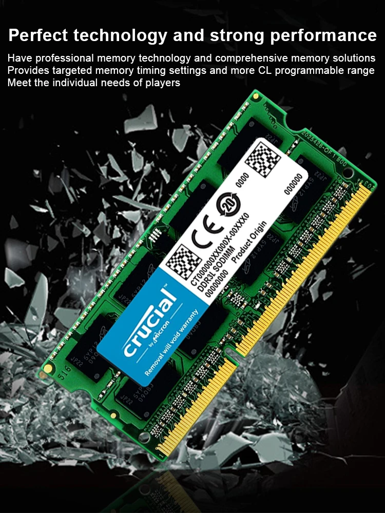 DDR3L laptop ram memory 4GB 8GB 1600MHZ 1333MHZ 1866MHZ 1.35V Notebook Memory SODIMM 204PIN PC3L 10600S 12800S