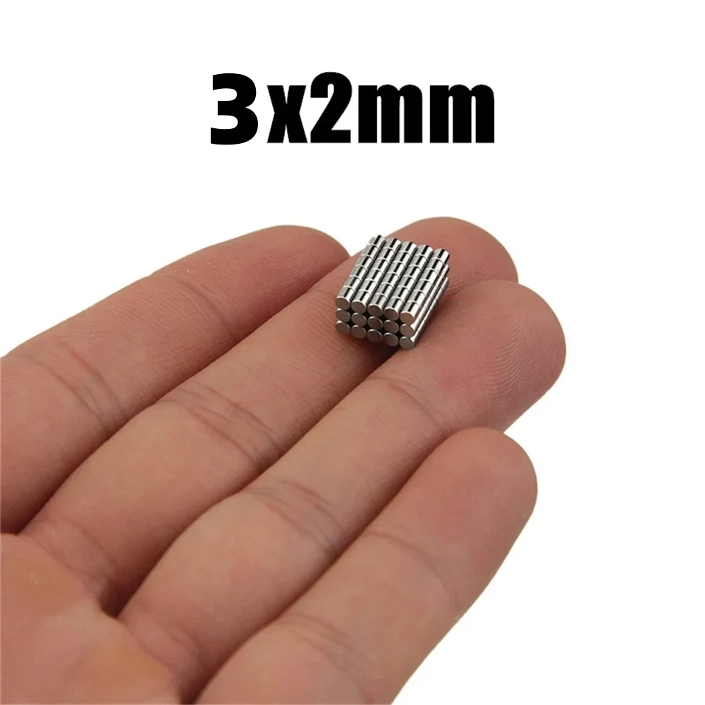 Enhanced Mini Disc Magnets - Strong Fridge, Whiteboard & Craft Magnets